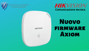 Axiom nuovo firmware